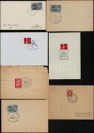 9 Db Llap Emlékbélyegzésekkel - Used Stamps