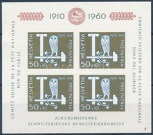 ** Svájc 1959-1962 3 Db Klf Blokk Mi 16, 17, 18 (Mi EUR 57,50) - Autres & Non Classés