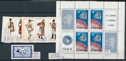 ** Románia 1969 Sorok és 1 Blokk - Autres & Non Classés
