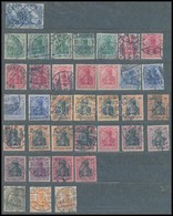 * O Deutsches Reich 1902-1908 Sorok Variációkkal Mi 82-100 Berakólapon (Mi EUR 210,-) - Autres & Non Classés