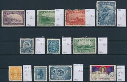 O Kanada 1908-1986 11 Klf Bélyeg, Közte 1 Sor Stecklapon (Mi EUR 127,40) - Autres & Non Classés