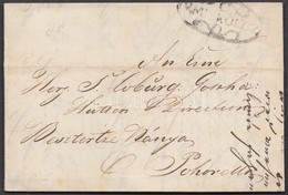 1841 Portós Levél / Cover With Postage Due 'V.MISKÓLCZ' - Pohorella - Sonstige & Ohne Zuordnung