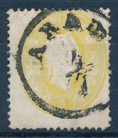 O 1861 2kr Sárga, Elfogazással 'ARAD' - Sonstige & Ohne Zuordnung