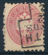 O 1864 5kr 'PESTH ABENDS' Kalapács Bélyegzés (Gudlin 400 P) - Other & Unclassified
