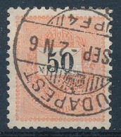 O 1898 Feketeszámú 50kr (5.000) - Otros & Sin Clasificación