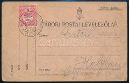 1916 Tábori Posta Levelezőlap A Koronázás Napján Feladva - Other & Unclassified