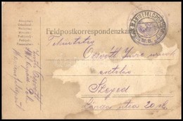 1916 Tábori Lap Haditengerészeti Postával / Field Postcard 'S.M.S. ÁRPÁD' - Andere & Zonder Classificatie