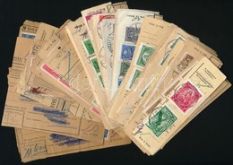 1926-1944 92 Db Szállítólevél Szelvény és Darab, Közte Nagy Madonna 1P, 2P,  Repülő, Hadigondozás Bélyegekkel - Autres & Non Classés