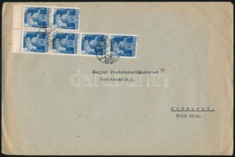 1945 (2. Díjszabás) Távolsági Levél Hadvezérek 6 X 50f Bérmentesítéssel - Other & Unclassified