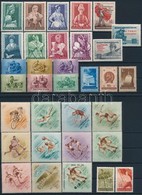 ** 1953-1954 Különféle Sorok, Közte Népviselet 2 Db Stecklapon (12.800) - Other & Unclassified