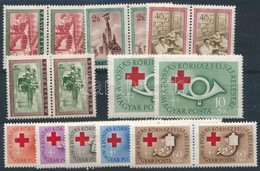 ** 1955-1957 Felszabadulás III., Postáskórház Párokban, Záróérték Elválasztva (6.000) - Autres & Non Classés