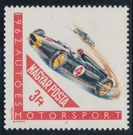 ** 1962 Autó és Motorsport 3Ft 'Az M Betű Szárán Folt' Tévnyomattal - Autres & Non Classés