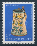 ** 1968 Bélyegnap 1+50f, 'S Betűt áthúzó Vonal' Tévnyomat - Autres & Non Classés