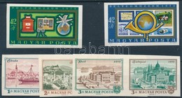 ** 1972 Óbuda-Buda-Pest Vágott Párok + Bélyeg és Postamúzeum Vágott Sor (9.000) - Autres & Non Classés