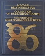 ** 1986 Magyar Bélyegkincstár, Benne Feketenyomat Blokk Piros Sorszámmal (45.000) (csak 500 Pld) - Otros & Sin Clasificación