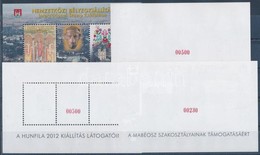 ** 2012 HUNFILA Kalocsa 4 Db-os Emlékív Garnitúra (12.000) - Autres & Non Classés