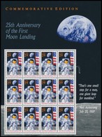 ** 1994 Holdraszállás Kisív,
Moon Landing Minisheet
Mi 2477 - Autres & Non Classés