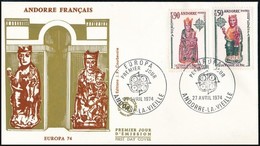 1974 Europa CEPT Sor Mi 258-259 FDC-n - Autres & Non Classés