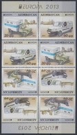 ** 2013 Europa CEPT Postai Járművek Bélyegfüzetlap Mi 973D-974D - Other & Unclassified