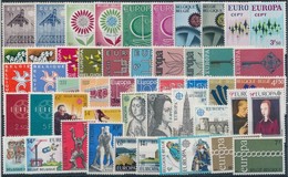 ** 1956-1981 Europa CEPT 50 Klf Bélyeg Teljes Sorokban - Sonstige & Ohne Zuordnung