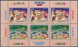 ** 2002 Europa CEPT, Cirkusz Bélyegfüzetlap H-Blatt 5 (Mi 241D-242D) - Altri & Non Classificati