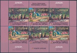 ** 2007 Europa CEPT, Cserkész Bélyegfüzetlap MH 10 (Mi 386-387) - Autres & Non Classés