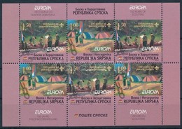 ** 2007 Europa CEPT: Cserkész Bélyegfüzetlap Mi H-Blatt 10 (Mi 386-387) - Autres & Non Classés