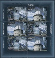 ** 2009 Europa CEPT Csillagászat Bélyegfüzetlap Mi H-Blatt 12 - Altri & Non Classificati