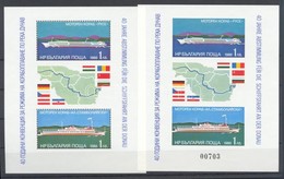 ** 1988 Dunai Hajózás 2 Db Blokk Mi 181 A-B - Autres & Non Classés