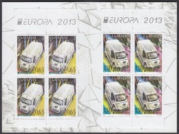 ** 2013 Europa CEPT Postai Járművek Bélyegfüzet Mi MH 12 - Autres & Non Classés