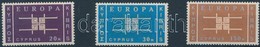 ** 1963 Europa CEPT Sor Mi 225-227 - Autres & Non Classés