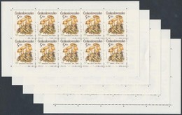 ** 1989 Gombák Kisívsor Mi 3017-3021 - Altri & Non Classificati