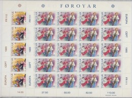 ** 1985 Europa CEPT: A Zene éve Kisívsor Mi 116-117 - Otros & Sin Clasificación