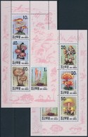 ** 1993 Gombák Sor + Kisívsor Mi 3373-3378 + Blokk Mi 278 - Andere & Zonder Classificatie