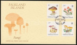 1987 Gomba Sor Mi 468-471 FDC-n - Sonstige & Ohne Zuordnung