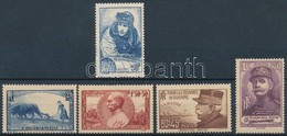 ** * 1940 Segély Mi 467-470 + 474 (**Mi EUR 55.-) - Other & Unclassified