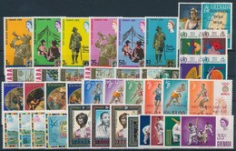 ** 1953-1969 88 Db Bélyeg, Közte Teljes Sorok, 2 Db Stecklapon - Sonstige & Ohne Zuordnung