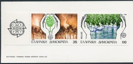** 1986 Europa CEPT, Természet- és Környezetvédelem Bélyegfüzet MH 5 (Mi 1630-1631) - Autres & Non Classés