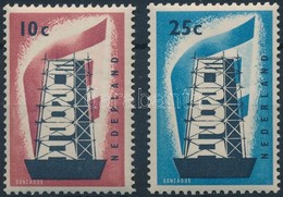 ** 1956 Europa CEPT Sor Mi 683-684 (törések / Creases) - Other & Unclassified