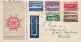 1957 Adománybélyeg: Hajók Sor Mi 692-696 Futott FDC-n - Sonstige & Ohne Zuordnung