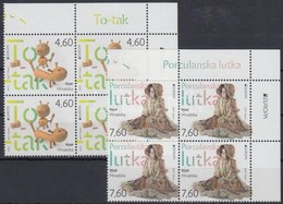 ** 2015 Europa CEPT, Történelmi Játékok Sor ívsarki 4-es Tömbökben Mi 1181-1182 - Sonstige & Ohne Zuordnung