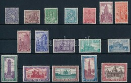 ** 1949 Műemlékek Sor Mi 191-196 + 198-206 - Sonstige & Ohne Zuordnung