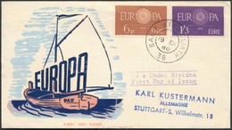 1950 Europa CEPT Sor Mi 146-147 FDC-n - Otros & Sin Clasificación