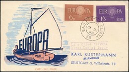 1950 Europa CEPT Sor Mi 146-147 FDC-n - Otros & Sin Clasificación