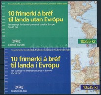 ** 1994 Europa CEPT: Felfedezések és Feltalálások 2 Bélyegfüzet Mi 800-801 - Autres & Non Classés