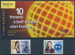 ** 1996 Europa CEPT: Híres Nők Sor Mi 844-845 + Bélyegfüzet Mi 845 - Altri & Non Classificati