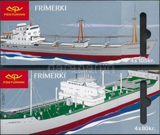 ** 2007 Forgalmi: Teherhajók 2 Bélyegfüzet Mi 1157-1160 D-E - Autres & Non Classés