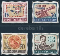 * 1954 1. Szerb Felkelés 150. évfordulója Sor,
150th Anniversary First Serbian Uprising Set
Mi 751-754 - Altri & Non Classificati