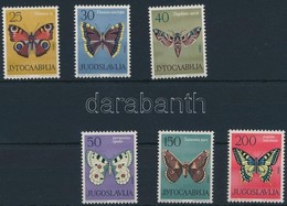 ** 1968 Pillangó Sor,
Butterfly
Mi 1069-1074 - Autres & Non Classés