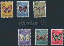 ** 1968 Pillangó Sor,
Butterfly
Mi 1069-1074 - Other & Unclassified